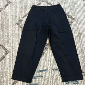 Free People Needed Breaking Trousers Pants Black Size 2
